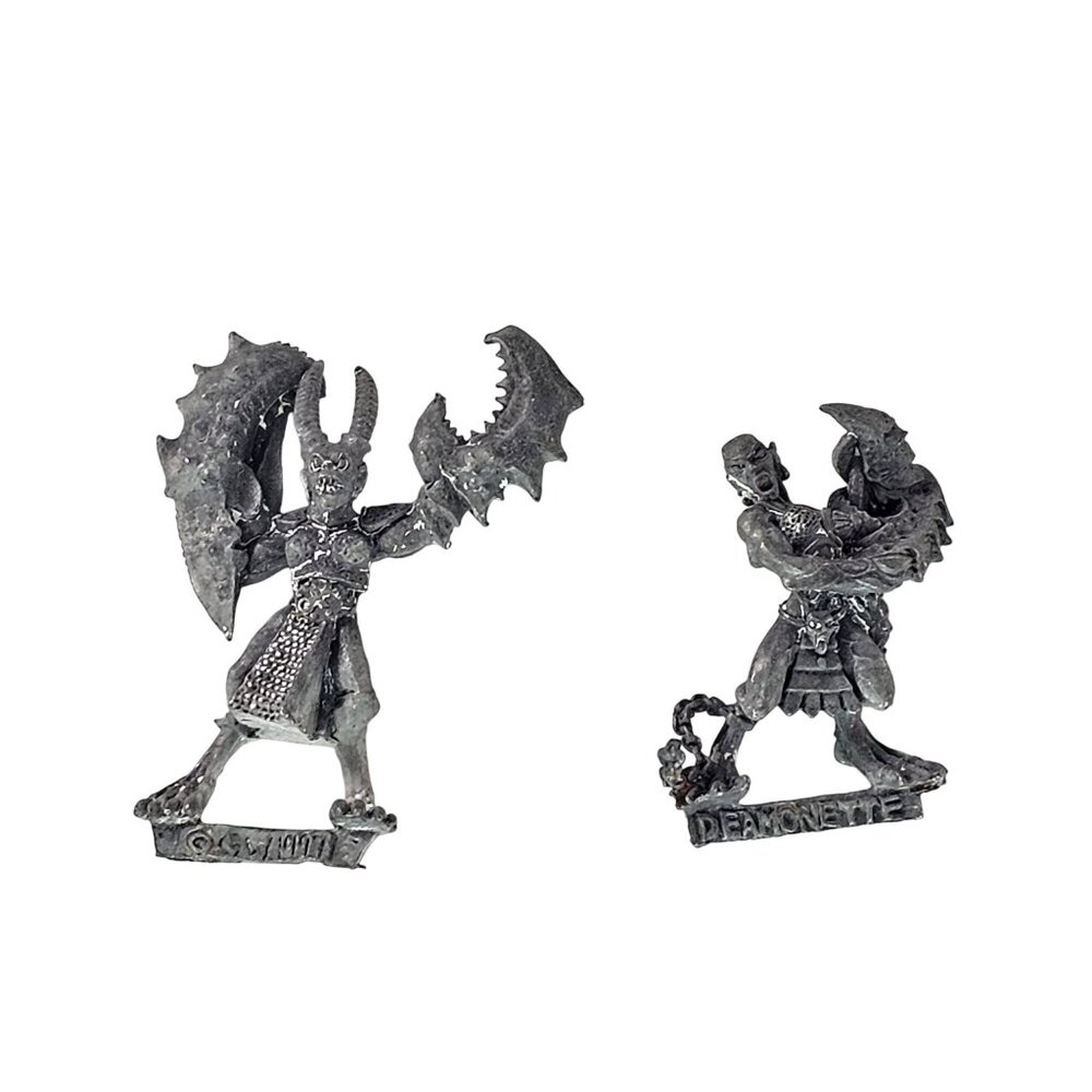 Chaos Slaneesh Daemonette Champion Command Guard Metal Warhammer 40K Fantasy